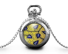 Charger l'image dans la galerie, Montre gousset "cire africaine", argenté (ref.66a)