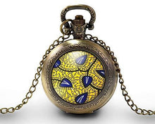 Charger l'image dans la galerie, Montre gousset "cire africaine", bronze (ref.66)