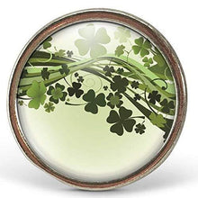 Charger l'image dans la galerie, Bague Cabochon - "Porte-bonheur" Shaddock -  argenté (ref.47a)