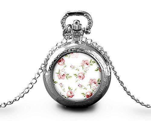 Montre gousset  Fleurs 