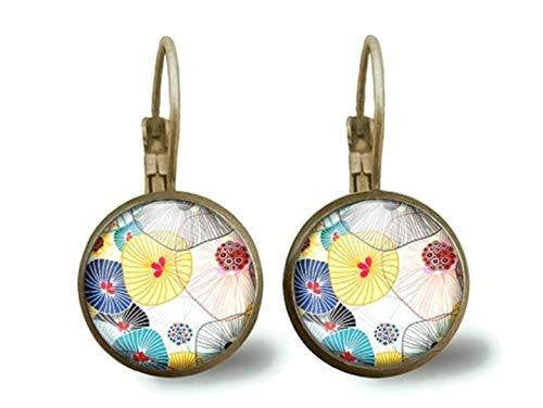 boucles d'oreilles cabochon 