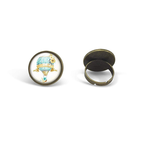 Bague Cabochon - Ballon 