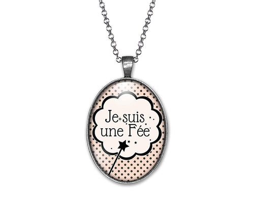 Collier Cabochon Petite Baguette 