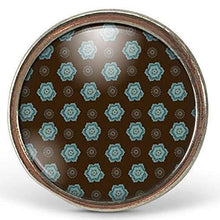 Charger l&#39;image dans la galerie, Bague Cabochon - Eléphant &quot;Le Chat Et L&#39;éléphant&quot; , argenté (ref.25a)