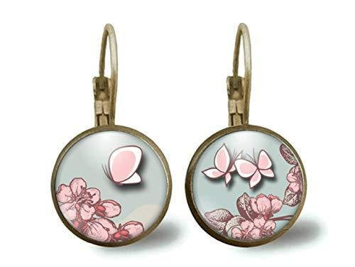 boucles d'oreilles cabochon 