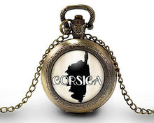 Charger l'image dans la galerie, Montre gousset "Corse", bronze (ref.74)