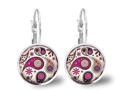 Boucles d'oreilles cabochon 