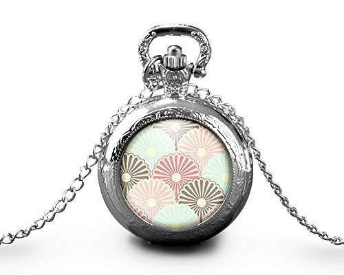 Montre gousset  Fleurs 