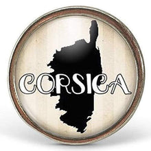 Charger l'image dans la galerie, Bague Cabochon "Corse", argenté (ref.74a)