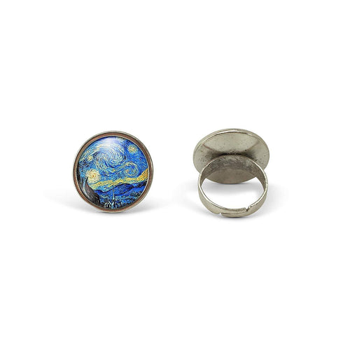 Bague Cabochon - Van Gogh 