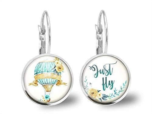 Boucles d'oreilles Ballon Cabochon 