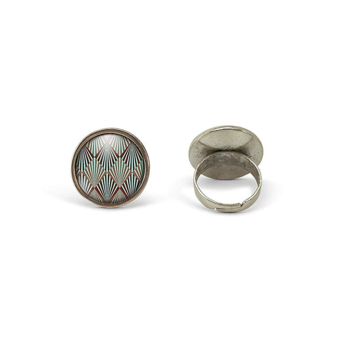 Bague Cabochon - Diamant 