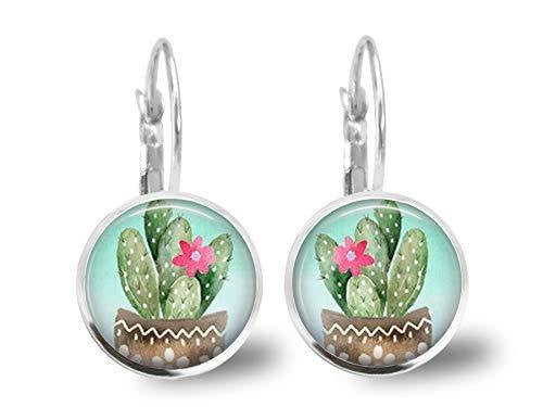 Boucles d'oreilles cabochon 
