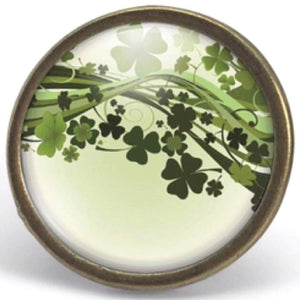 Bague Cabochon - "Porte-bonheur" Shaddock - bronze (ref.47)