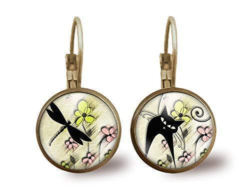 Boucles d'oreilles Cabochon, Boucles d'oreilles 