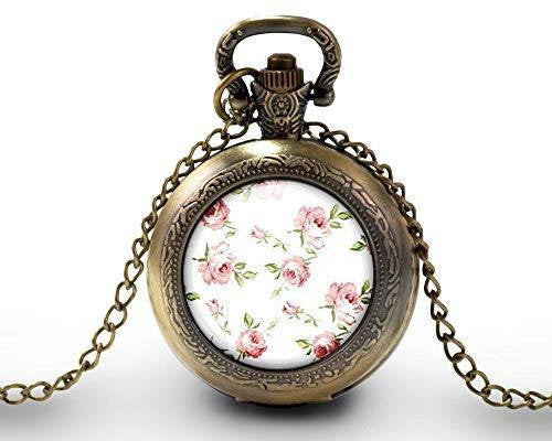 Montre gousset  Fleurs 