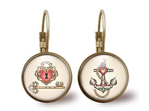 Boucles d'oreilles Cabochon 