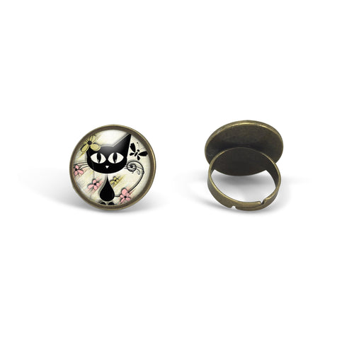 Bague cabochon 