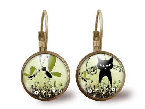 Boucles d'oreilles Cabochon 