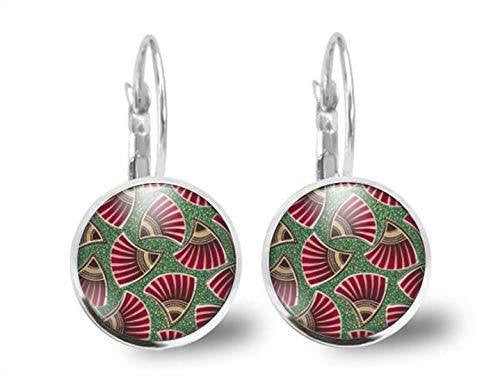 Boucles d'oreilles Cabochon en Cire 