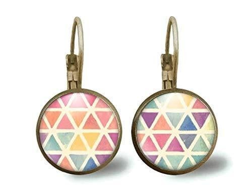 boucles d'oreilles cabochon 