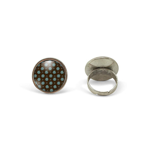 Bague Cabochon - Eléphant 