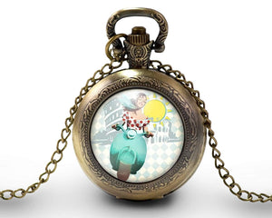 Montre gousset "la dolce vita",  bronze (ref.64)