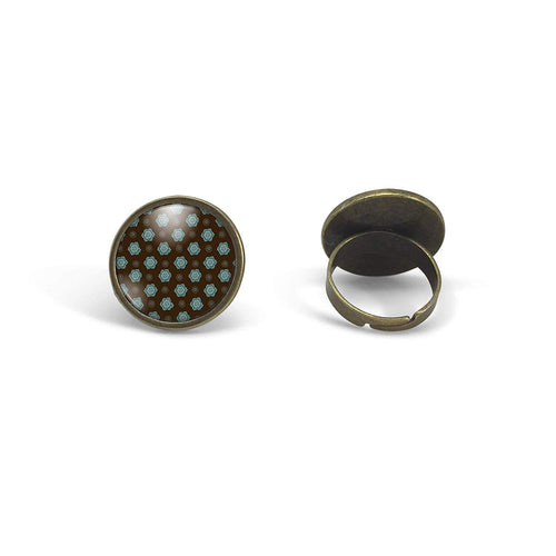 Bague Cabochon - Eléphant 