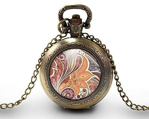 Montre gousset  Fleur 