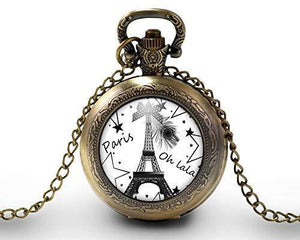 Montre gousset "Paris", bronze (ref.90)