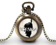 Charger l'image dans la galerie, Montre gousset "Corse", bronze (ref.74)