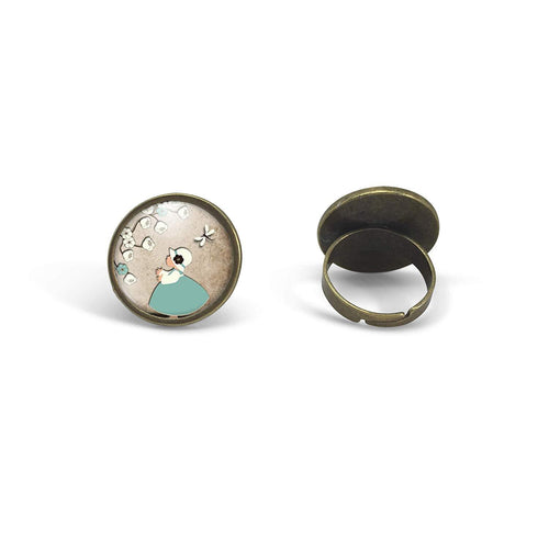 Bague cabochon 
