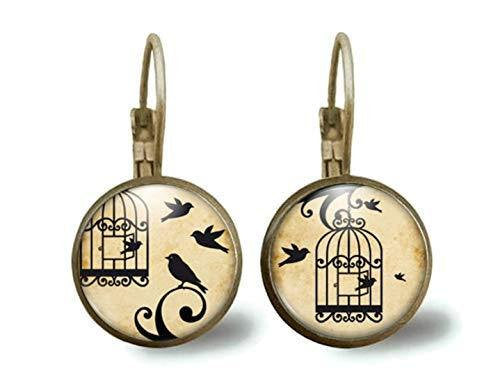 boucles d'oreilles cabochon 