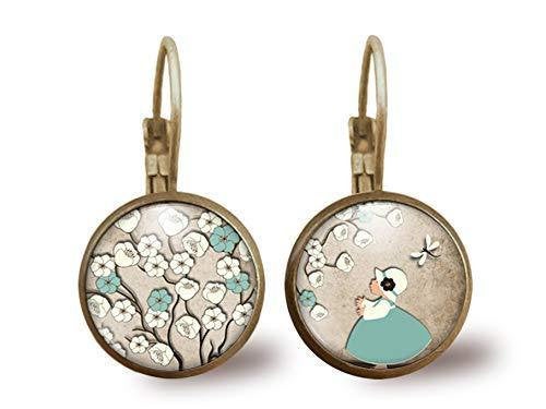 Boucles d'oreilles Cabochon 