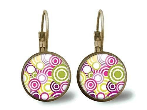 boucles d'oreilles cabochon 