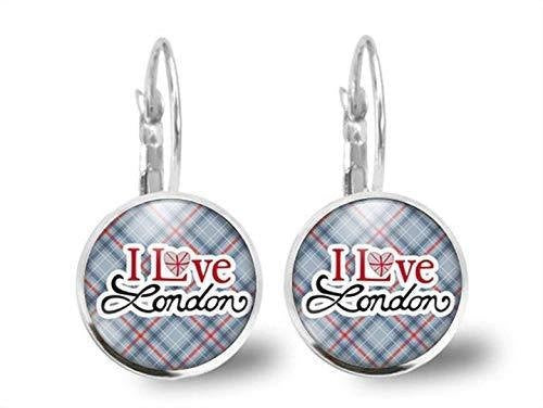 Boucles d'oreilles Cabochon, Londres 