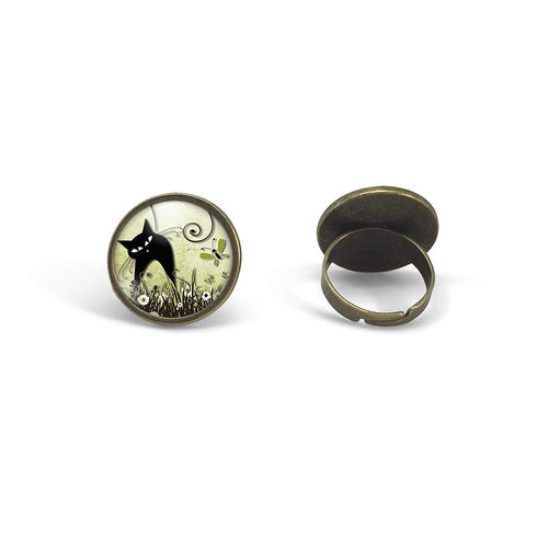 Bague cabochon 
