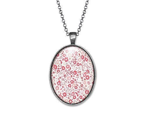 Collier Fleurs Cabochon 