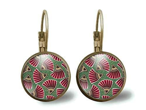 boucles d'oreilles cabochon 