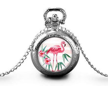 Charger l&#39;image dans la galerie, Montre gousset  &quot;Le Flamant&quot;    argenté (ref.6a)