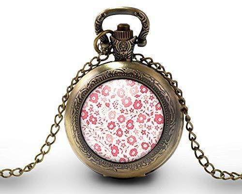 Montre gousset  Fleurs 