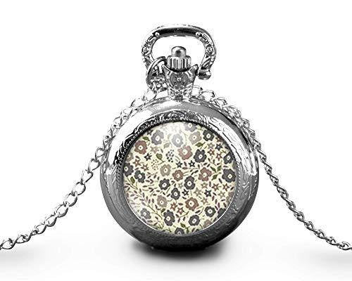 Montre gousset  Fleurs 