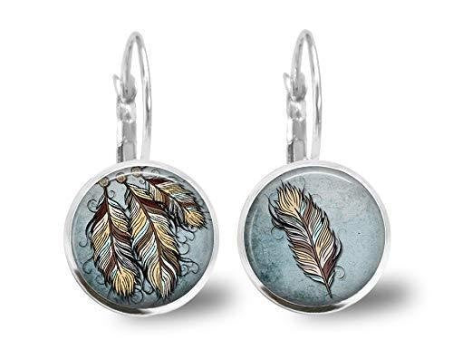 Boucles d'oreilles cabochon 