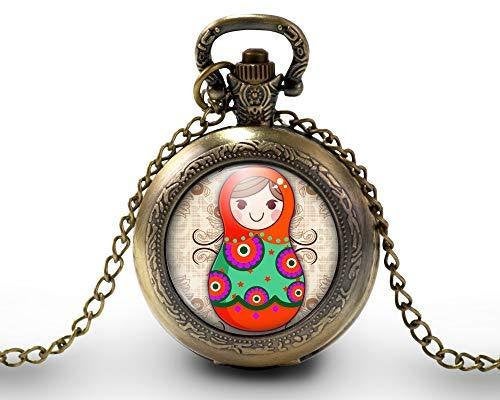 Montre gousset, matryoshka, 