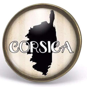 Bague Cabochon "Corse",bronze (ref.74)