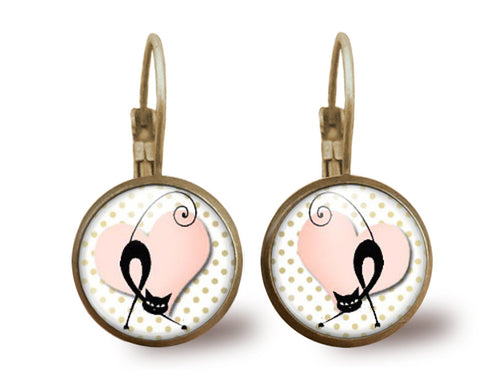 Boucles d'oreilles Cabochon 