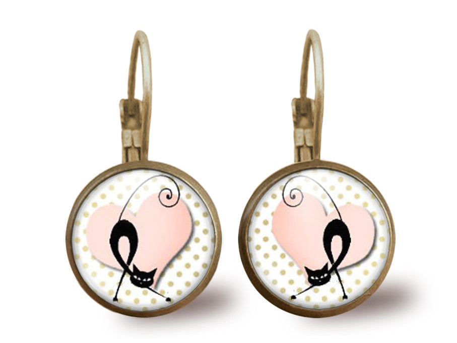Boucles d'oreilles Cabochon 